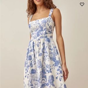 Reformation Bucatini Linen Dress